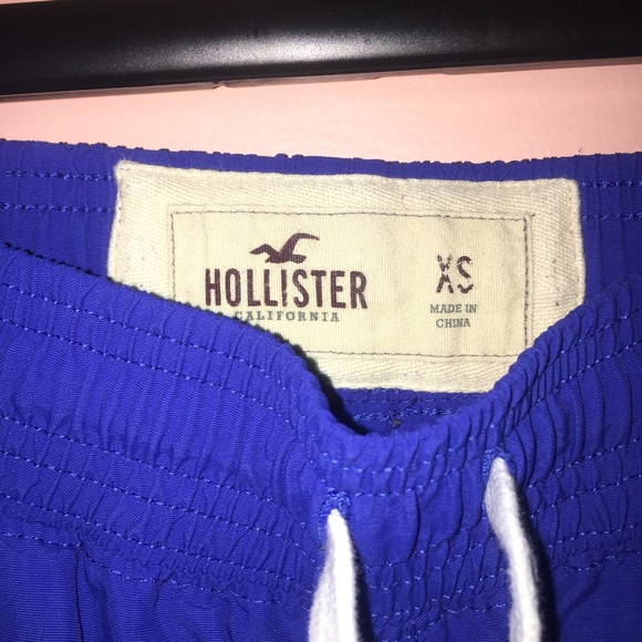 Hollister XS Royal Blue Track Pants - Picture 5 of 5